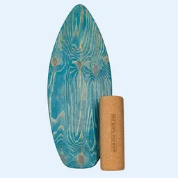 treeletic® treeletic® Balanceboard inkl. Rolle / Faszienrolle / Handmade in Germany – Produktbild 1 von 1