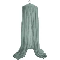 HANS NATUR Betthimmel Baldachin Bio-Baumwolle dusty green Länge 225 cm, Durchmesser 50 cm – Produktbild 1 von 1