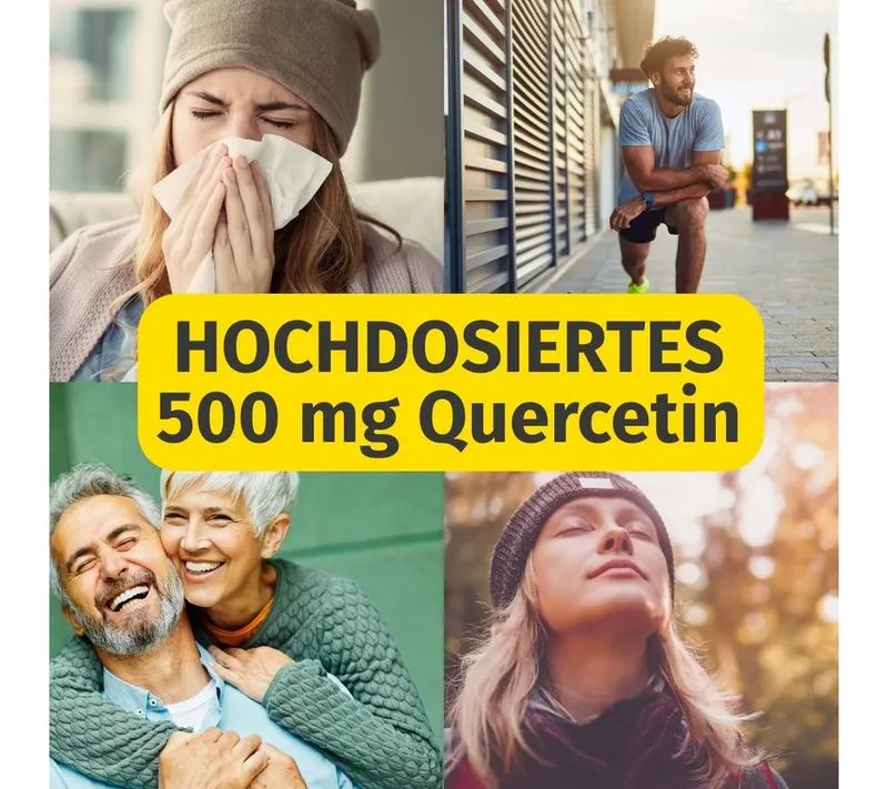 Green Naturals Green Naturals Quercetin 500 mg vegan – Produktbild 3 von 6