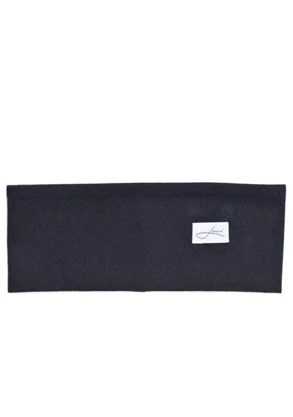 Lou-i Lou-i Stirnband aus Bio-Baumwolle, Dunkelblau, – Produktbild 1 von 4