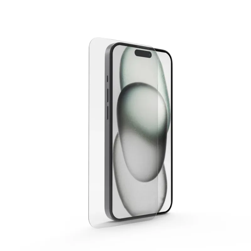 Hama Hama Handy-Schutzglas "Clear Protect" für Apple iPhone 15, Montagehilfe – Produktbild 3 von 6