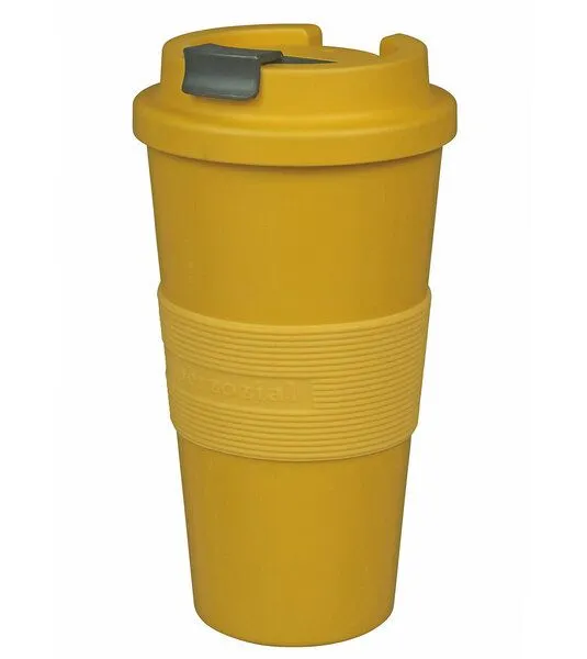 Zuperzozial Zuperzozial Coffee to-go Becher, Gelb, – Produktbild 1 von 4