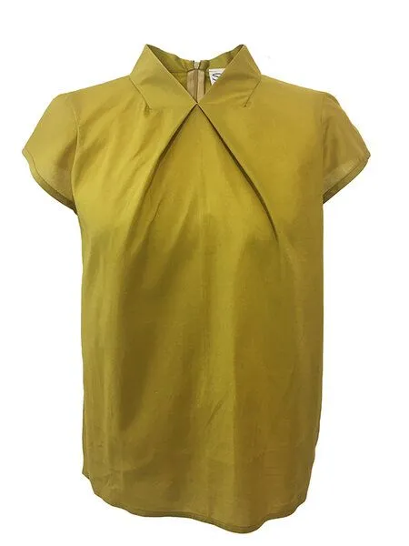 Skrabak Skrabak Damen Bluse aus Bio-Baumwolle "Emilia", Gelb, – Produktbild 1 von 2