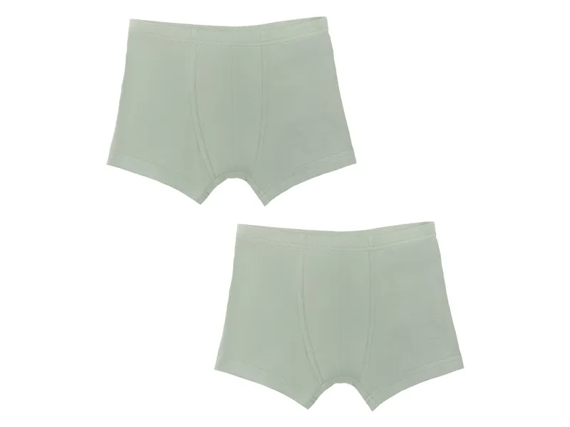 Leela Cotton Leela Cotton Jungen Retroshorts 2er Pack, Türkis, grün, – Produktbild 1 von 1