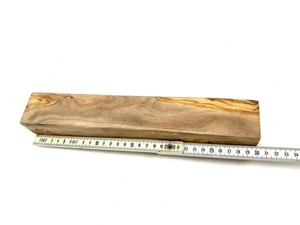 Olivenholz erleben Olivenholz erleben Kanteln 30 x 30 x 300 mm oder 50 x 50 x 300 mm aus Olivenholz – Produktbild 3 von 4