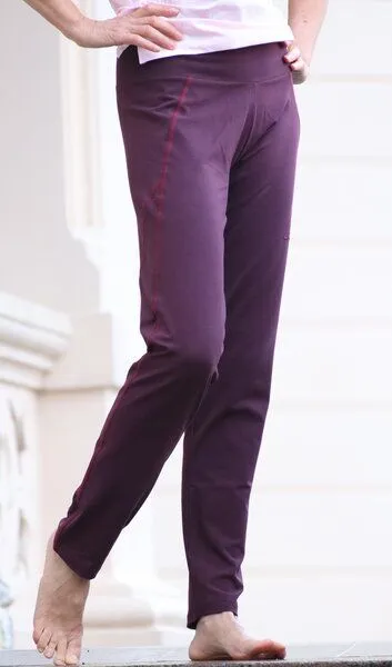 ESPARTO ESPARTO Sporthose Daylu für Herren und Damen, Aubergine, – Produktbild 3 von 3