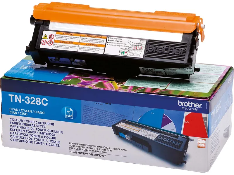 Brother Brother Toner TN-328C cyan – Produktbild 1 von 2