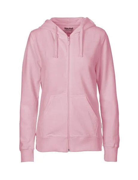 Neutral® - 3FREUNDE Neutral® - 3FREUNDE Frauen Hoodie Zipped, Light pink, – Produktbild 1 von 4