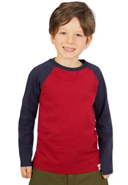 Band of Rascals Band of Rascals Raglan Longsleeve, Red-navy, – Produktbild 1 von 5