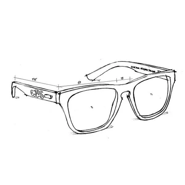 TAKE A SHOT TAKE A SHOT Sonnenbrille The Shadow Bambus, Schwarz, – Produktbild 4 von 4