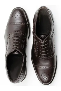 Will's Vegan Store Will's Vegan Store Herren vegan Brogues Goodyear Welt Dunkelbraun – Produktbild 1 von 1
