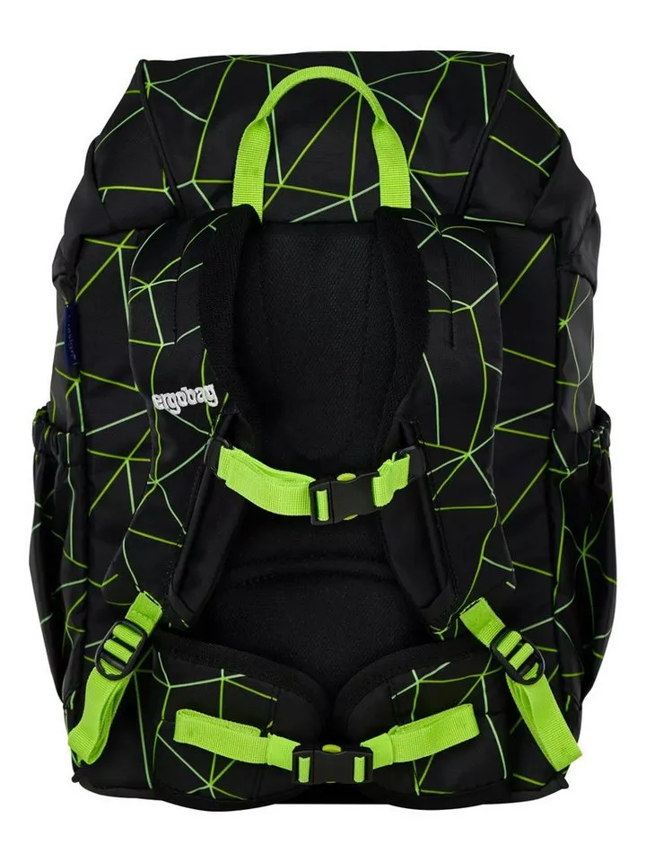 Ergobag Ergobag Kinderrucksack mini, mit Hüft- & Brustgurt für einen ergonomischen Sitz, Schwarz, – Produktbild 3 von 5