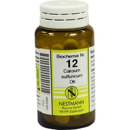 Nestmann Pharma BIOCHEMIE 12 Calcium sulfuricum D 6 Tabletten 100 St Tabletten – Produktbild 1 von 1