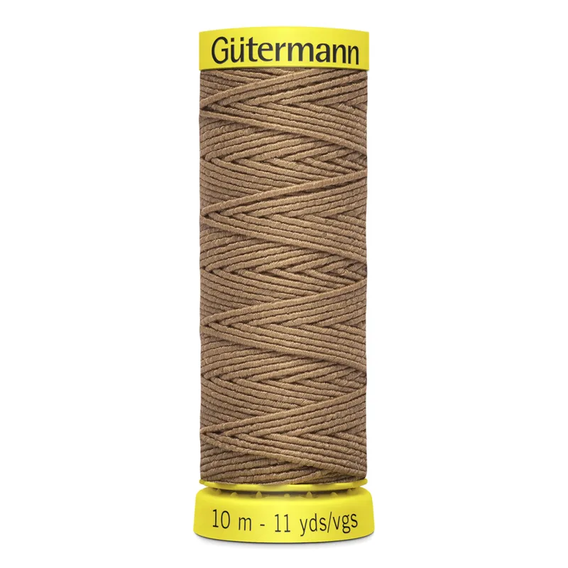 Gütermann Gütermann Elasticfaden 10m Braun, Braun, – Produktbild 1 von 1