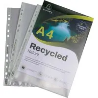 Exacompta 25 Exacompta Prospekthüllen "Forever" Recycling-PP, DIN A4, 120µ, genarbt – Produktbild 1 von 1