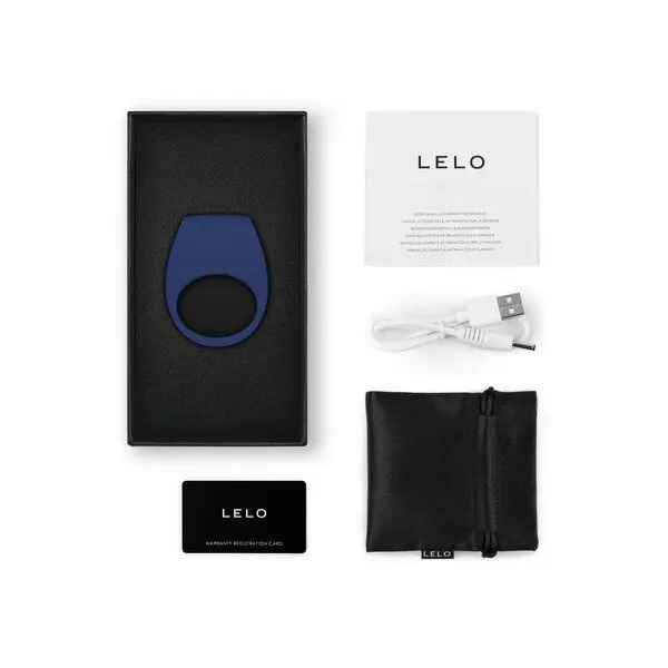 LELO Sexring für Paare - LELO TOR 3, Blau, – Produktbild 3 von 4