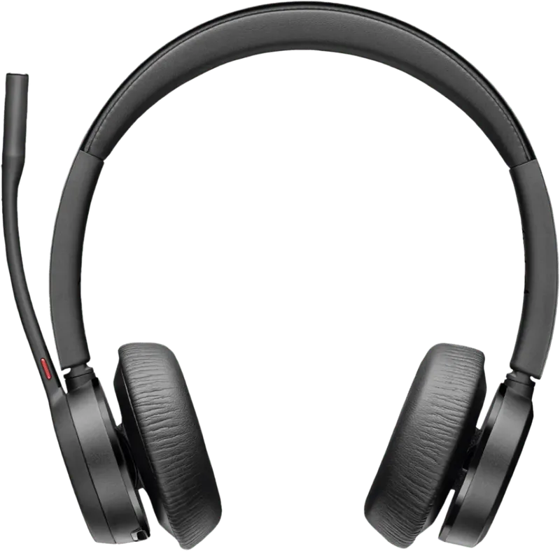 Poly Poly Voyager 4320-M MS Kabelloses Office-Headset + Ladestation, Schwarz, – Produktbild 2 von 3