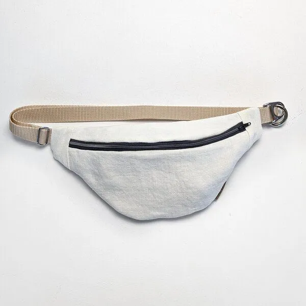 Bridge&Tunnel Bridge&Tunnel Hipbag Leinen cream – Produktbild 1 von 4