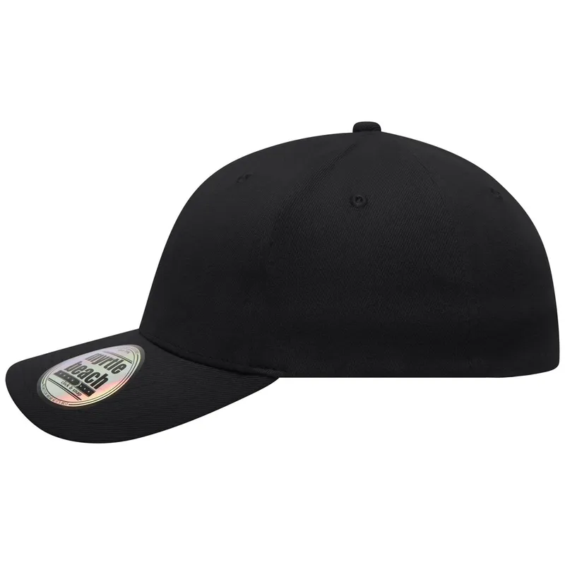 Myrtle Beach myrtle beach Trendige 6 Panel Kappe ohne Verschluss MB6206 Gr. L/XL black – Produktbild 1 von 1