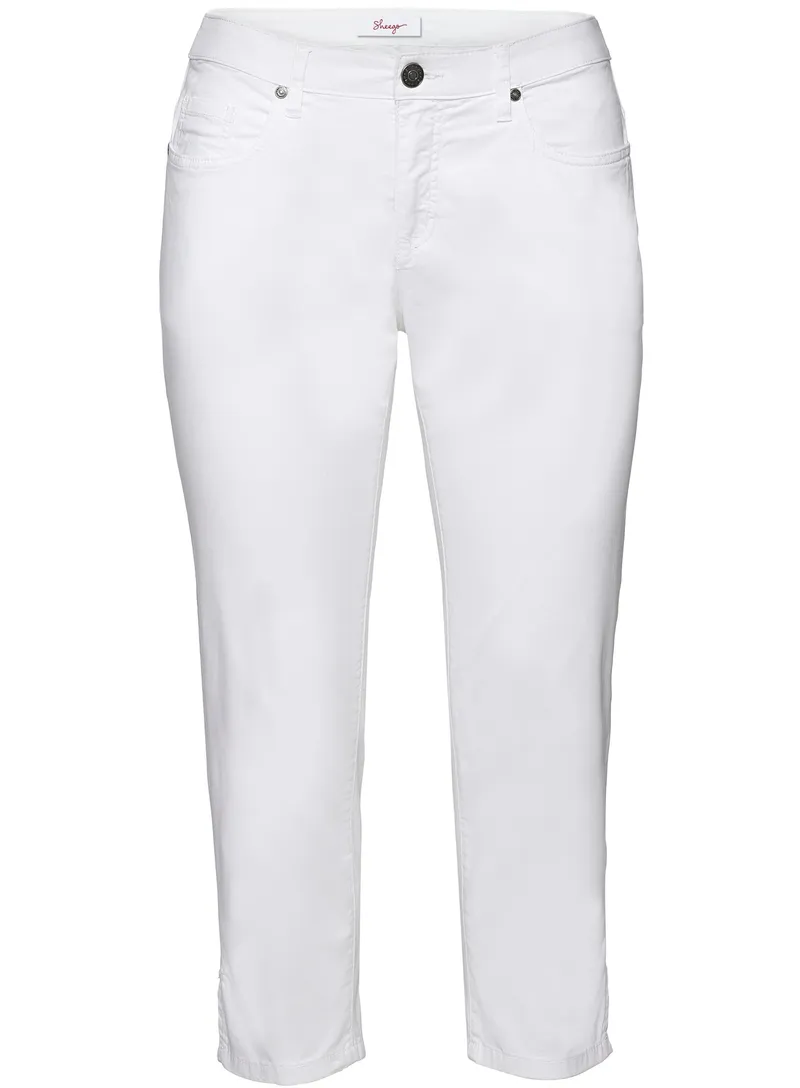sheego 7/8-Hose, Weiß, – Produktbild 1 von 2