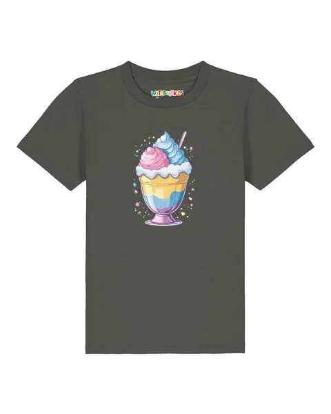 watabout.kids watabout.kids T-Shirt Kinder Eisbecher, Khaki, – Produktbild 1 von 2