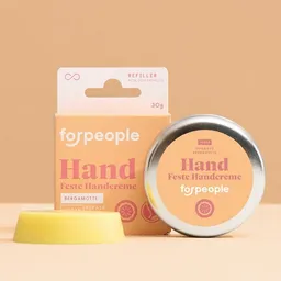 forpeople forpeople 2er Vorteils-Set | Handcreme (vegan & fest) | Naturkosmetik | Biologisch | Regional | Plastikfrei – Produktbild 1 von 1