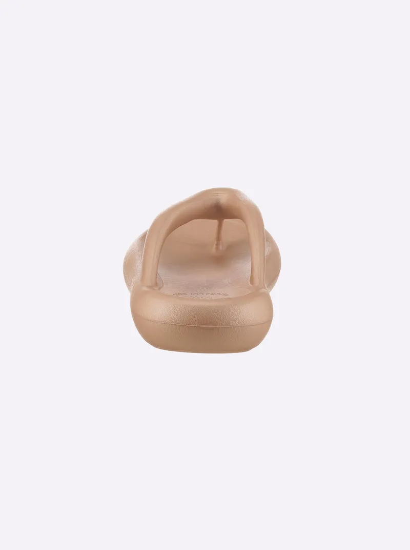 heine Zehentrenner, Bronzefarben, – Produktbild 3 von 3