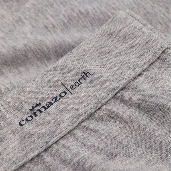 comazo|earth comazo|earth Fairtrade Basic Herren Pants | GOTS zertifiziert, Grau-melange, – Produktbild 2 von 4