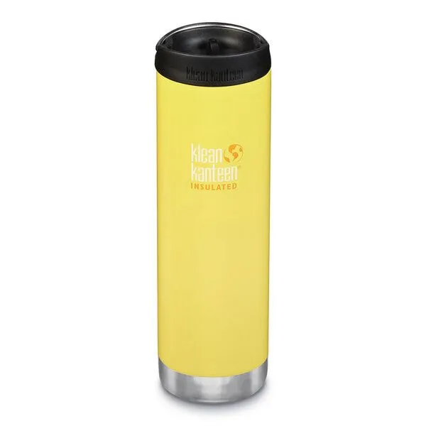 Klean Kanteen Klean Kanteen TKWide vakuumisoliert mit Café Cap (355ml/ 473ml/ 592ml), Gelb matt, – Produktbild 1 von 1