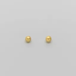 fejn jewelry fejn jewelry Ohrstecker 'satin ball' – Produktbild 1 von 1