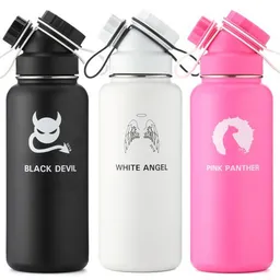 JN JuNiki's JN JuNiki's 3er Set zum Sparpreis: Exklusive JuNiki´s Trinkflaschen XL aus Edelstahl Vakuum-isoliert 1L/32oz – limitierte Sondereditionen – Produktbild 1 von 1