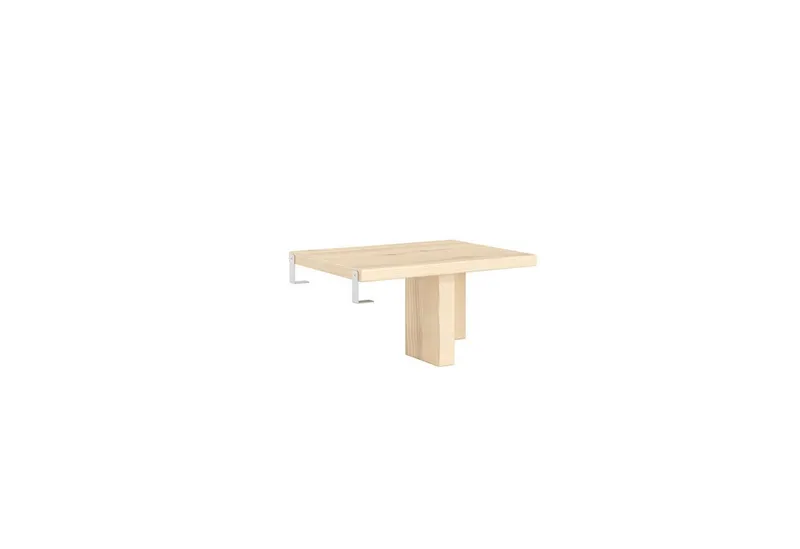 Karup Design Nachttisch Japan Bett-Tisch, FSC®-zertifiziertes Massivholz,made in Europe, Speziell für das Japan-Bett entworfen – perfekt integriert & passend, Beige, – Produktbild 1 von 4