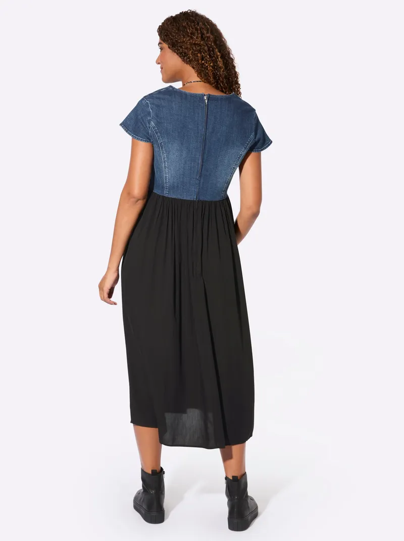 Witt Webkleid, Blue-stone-washed, – Produktbild 2 von 2