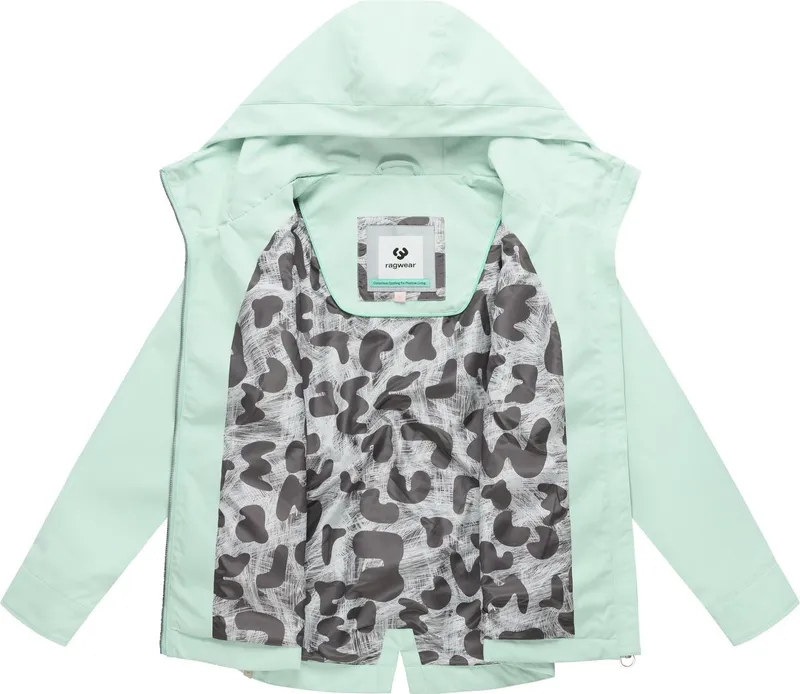 ragwear ragwear Outdoorjacke Monadde Wasserdichte Übergangsjacke mit Kapuze, Grün, – Produktbild 1 von 5