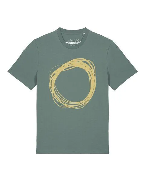 watapparel watapparel T-Shirt Unisex Kreis, Green bay, – Produktbild 1 von 2