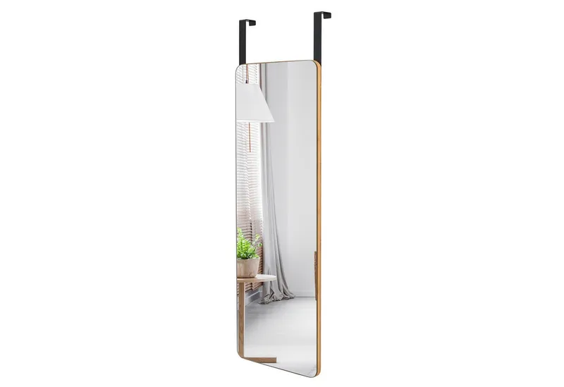 COSTWAY COSTWAY Wandspiegel Ganzkörperspiegel, mit 2 Haken, 100cm x 35cm – Produktbild 1 von 5