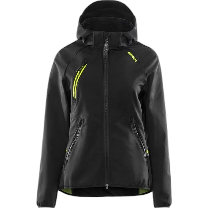 Fristads Funktionale Damen-Hoodiejacke Fristads 4872 GBF, Schwarz, – Produktbild 1 von 1
