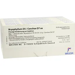 Weleda WELEDA BRYOPHYLLUM D 5/Conchae D 7 Ampullen 48X1 ml Ampullen – Produktbild 1 von 1