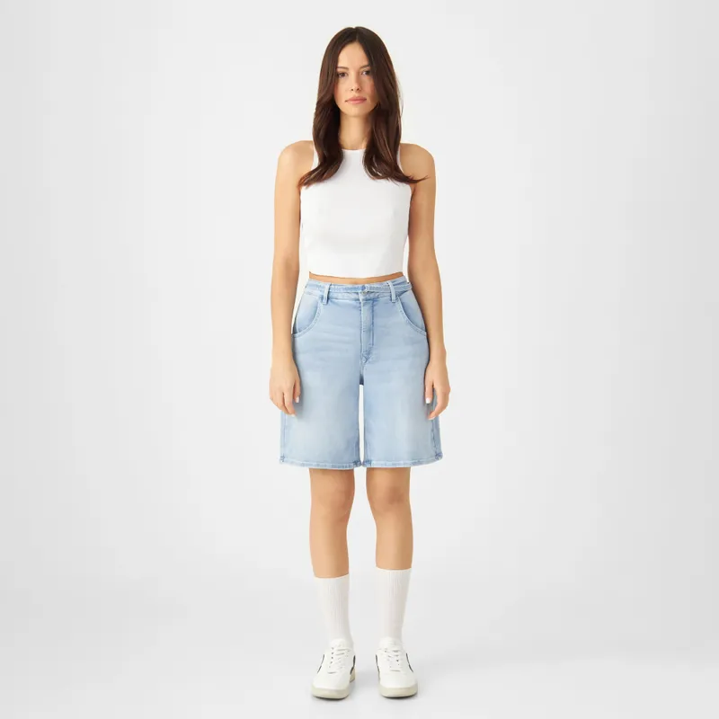 DAWN BLINKY Soft Denim - Shorts - Light Blue - Light Blue / 31 / 9 – Produktbild 1 von 1