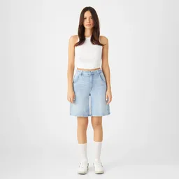 DAWN BLINKY Soft Denim - Shorts - Light Blue - Light Blue / 31 / 9 – Produktbild 1 von 1