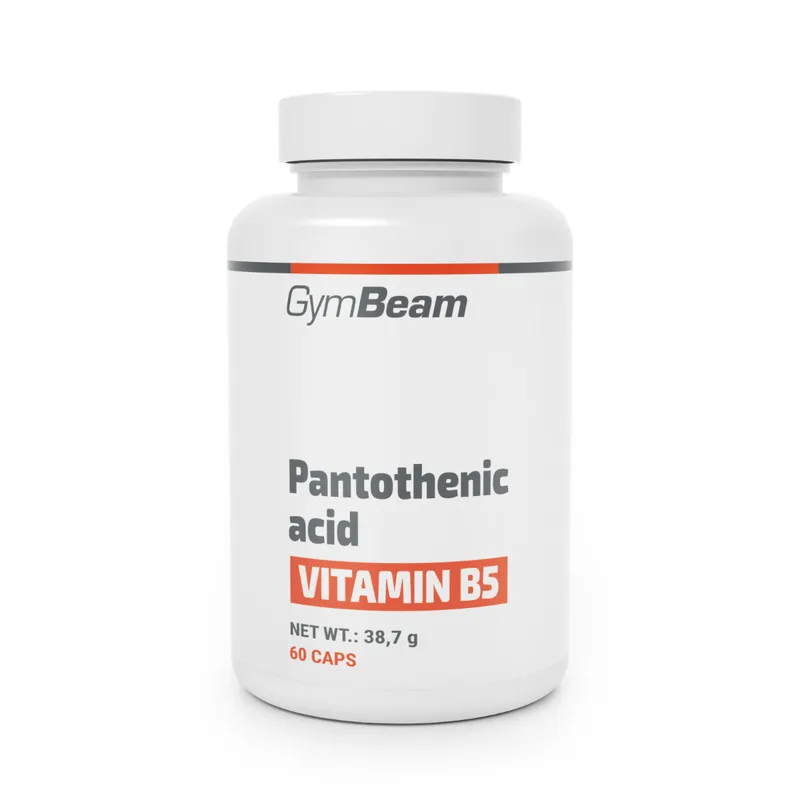 GymBeam GymBeam Pantothensäure (Vitamin B5) 60 Kapseln – Produktbild 1 von 1