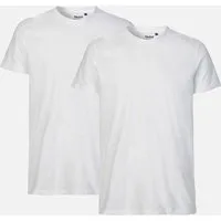 Neutral NEUTRAL® Doppelpack Herren Bio Tshirt - Bio Baumwolle, Weiss, – Produktbild 1 von 2