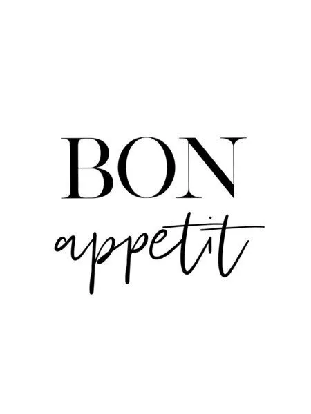 Photocircle Photocircle Poster / Leinwandbild - Bon Appetit No2 – Produktbild 1 von 4