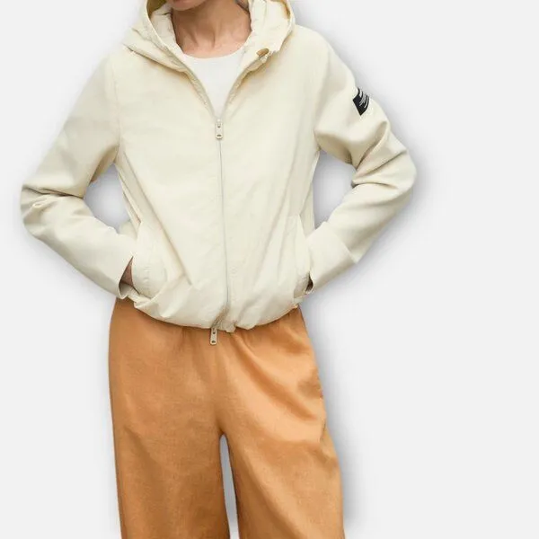 ECOALF ECOALF Sweat-Zipper Nascaalf woman, Farbe beige – Produktbild 1 von 3