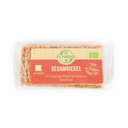 El Puente El Puente Vegane Bio-Sesamriegel 3 x 9 g | Fair Trade | Bio-zertifiziert | Vegan | Glutenfrei – Produktbild 1 von 1
