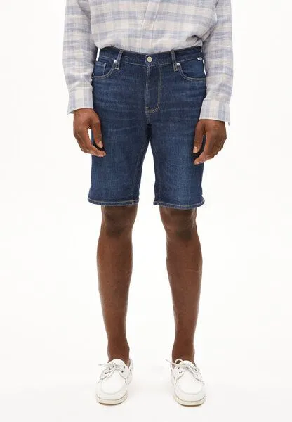 ARMEDANGELS ARMEDANGELS NAAILO Herren Jeans Shorts aus Bio-Baumwoll-Hanf Mix, Blue, – Produktbild 1 von 7