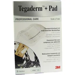 Solventum Germany TEGADERM 3M Plus Pad 5x7 cm Fertigverb.3582NP 5 St Verband – Produktbild 1 von 1