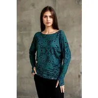 KOKOworld KOKOworld Damen Bluse BE MY VALENTINE – LENZING ECOVERO Viskose mit Daumenloch – Produktbild 1 von 1