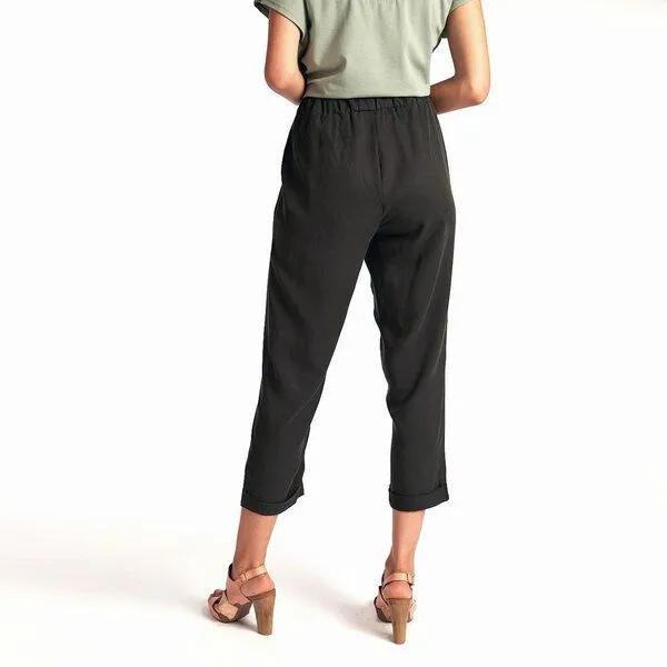 WiDDA berlin WiDDA berlin Hose Jupp aus Tencel, Schwarz, – Produktbild 4 von 4