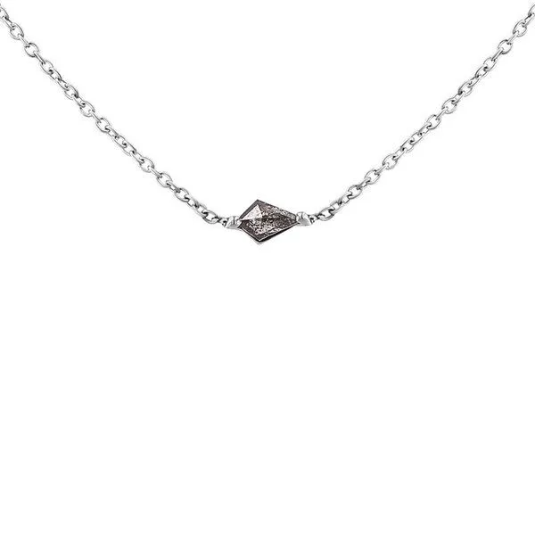 Eppi Eppi Halskette mit Salt and Pepper Diamant in Kite Form Ranka, Weiss, – Produktbild 1 von 3